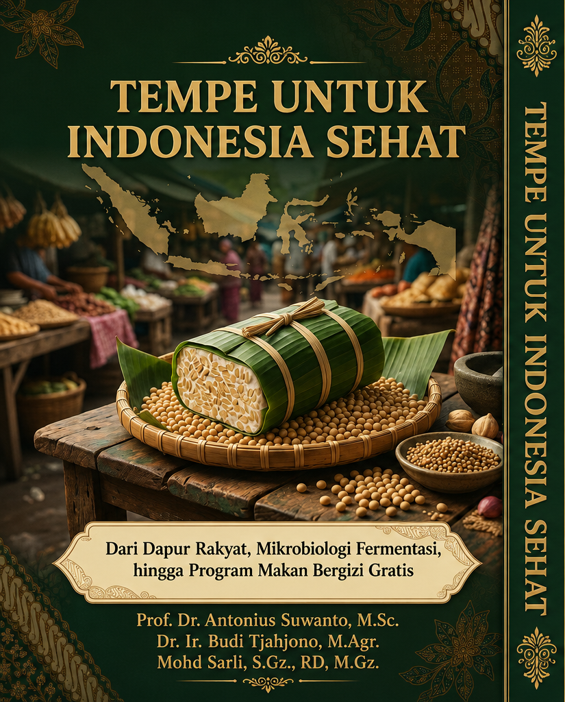 Sampul buku Tempe untuk Indonesia Sehat