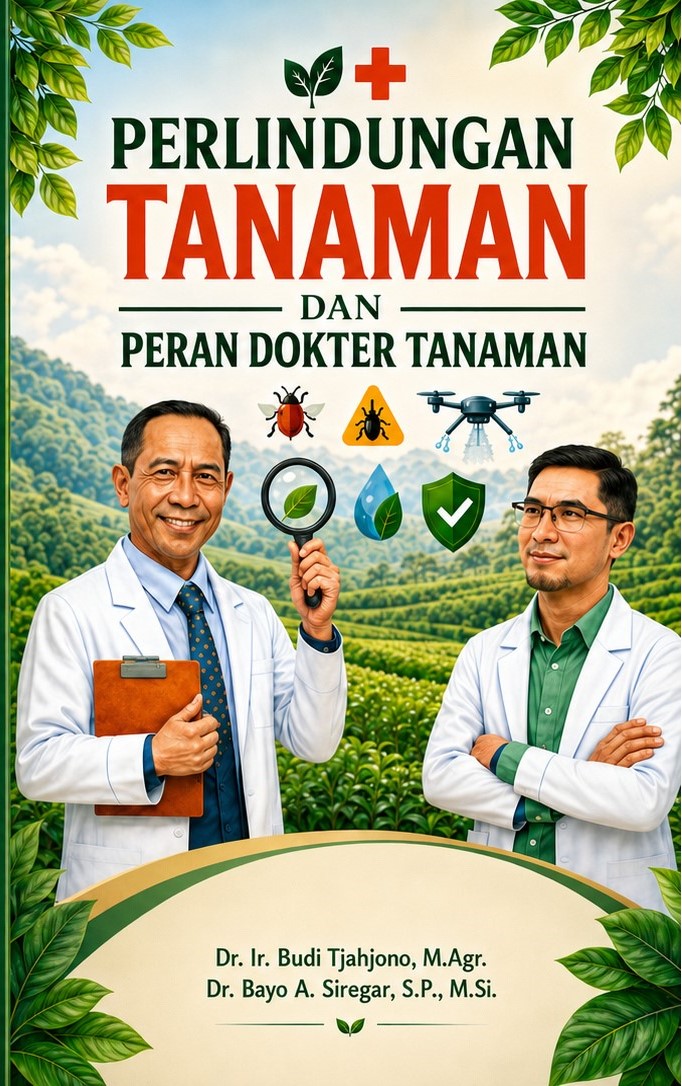Sampul buku Perlindungan Tanaman dan Peran Dokter Tanaman